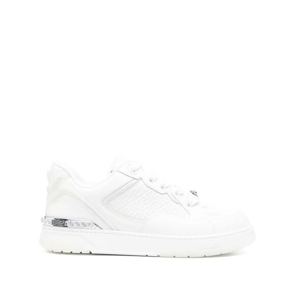 Versace Men Sneakers With Embossed Logo - Picture 1 of 4